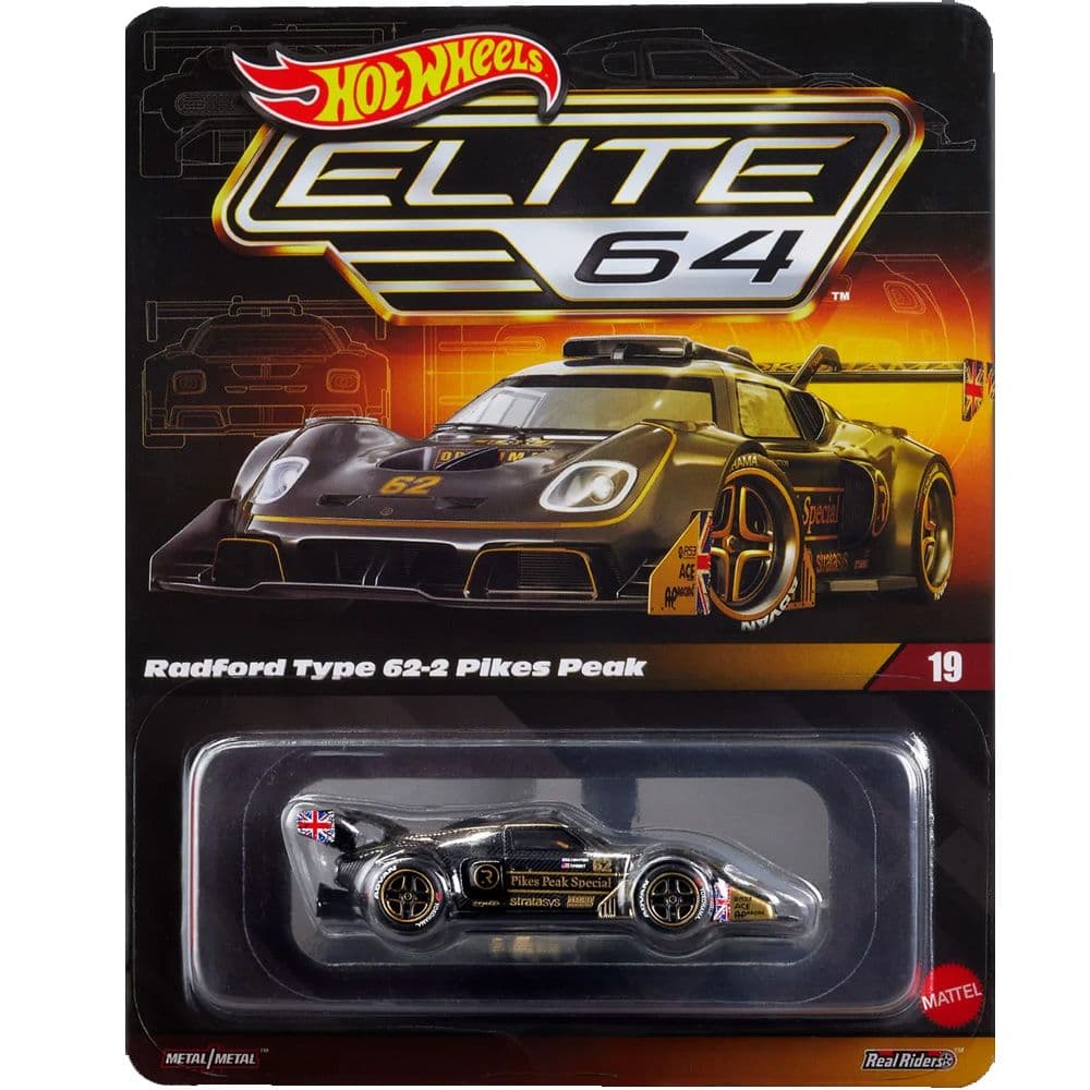 ホットウィール ラドフォード・タイプ62-2・パイクスピーク