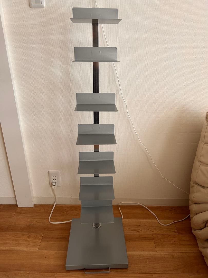 ブックタワー ハイタイプ（8段） シルバー