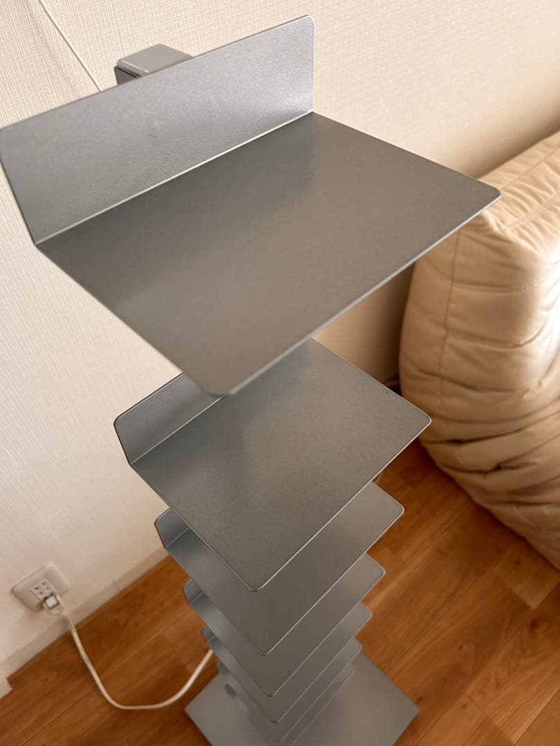 ブックタワー ハイタイプ（8段） シルバー