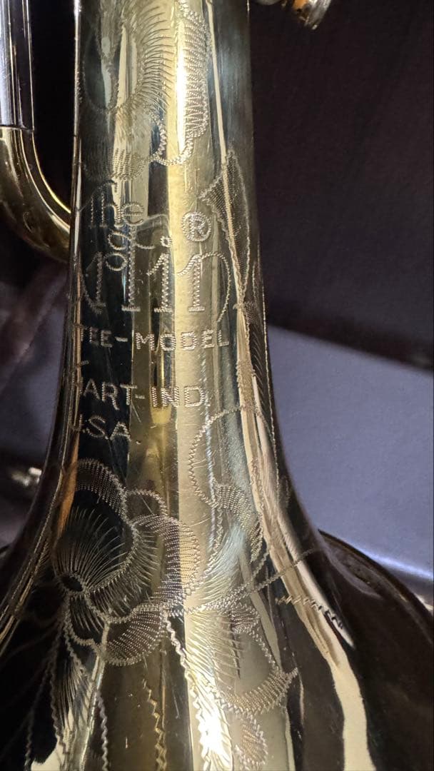 Martin committee Trumpet 1957年彫刻 マーチンMボア