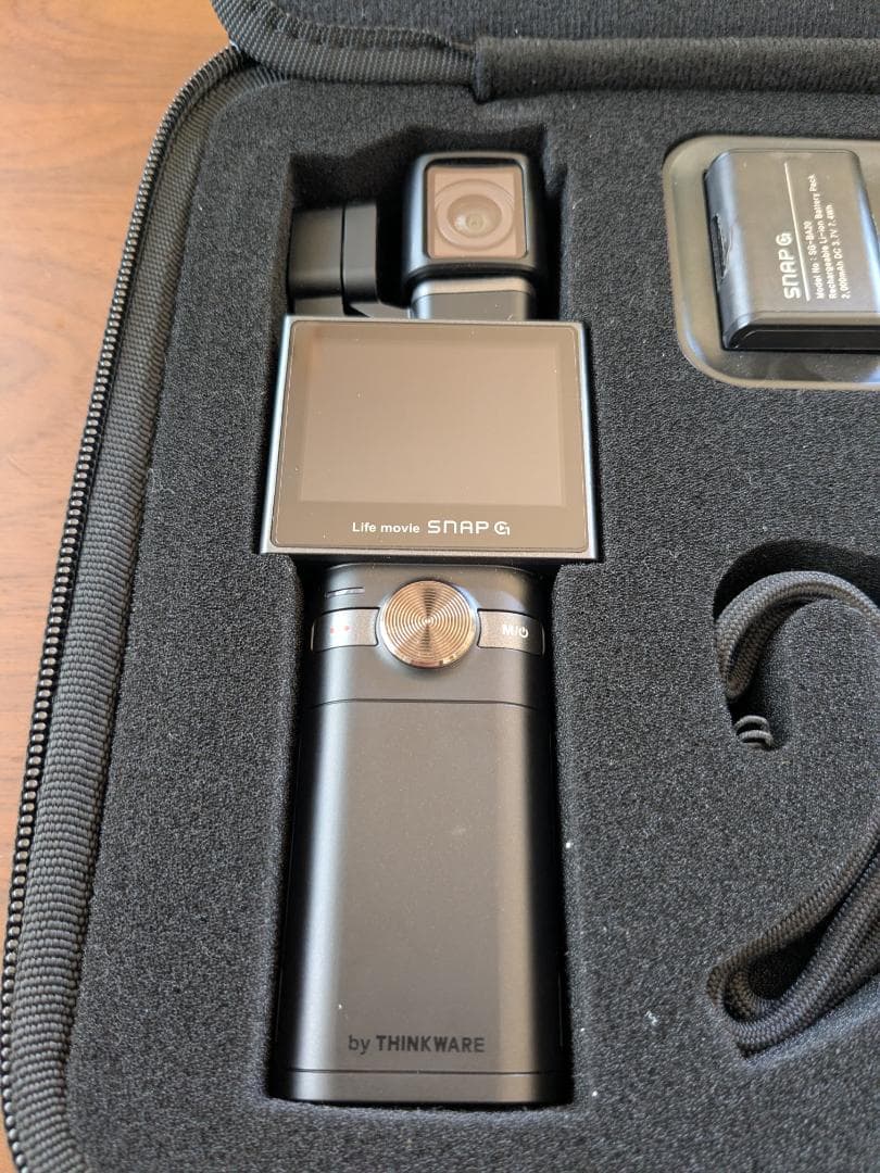 【美品】ジンバルカメラ SNAP G Creater Primeパッケージ