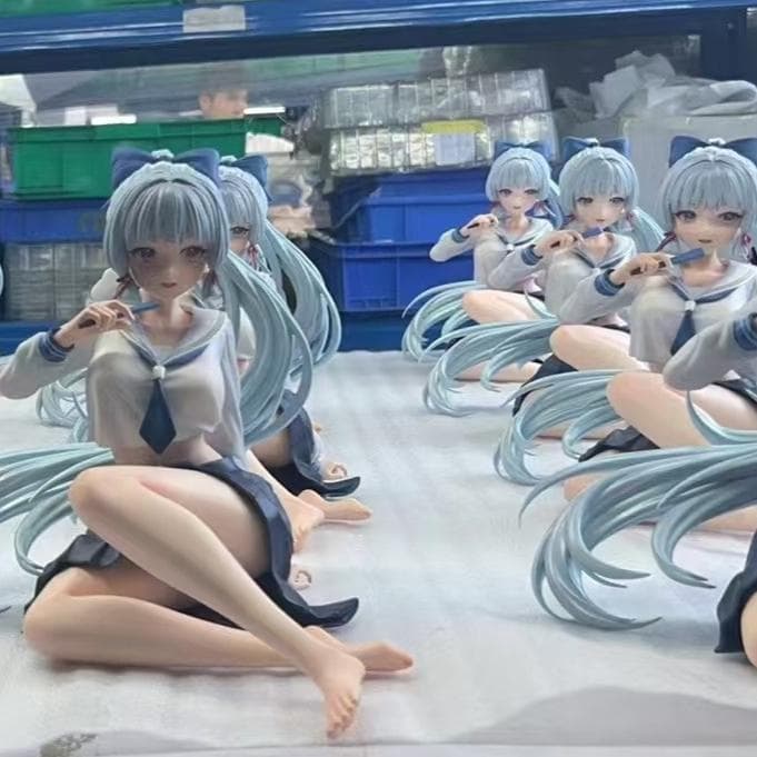 原神 神里綾華 ガレージキット 塗装済み完成品 フィギュア 1/6スケール