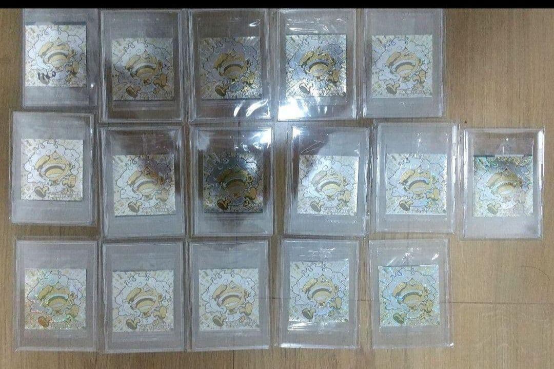 ワンピース　ウエハースシール ニカ log.6 金色ニカ バンダイ　USGR