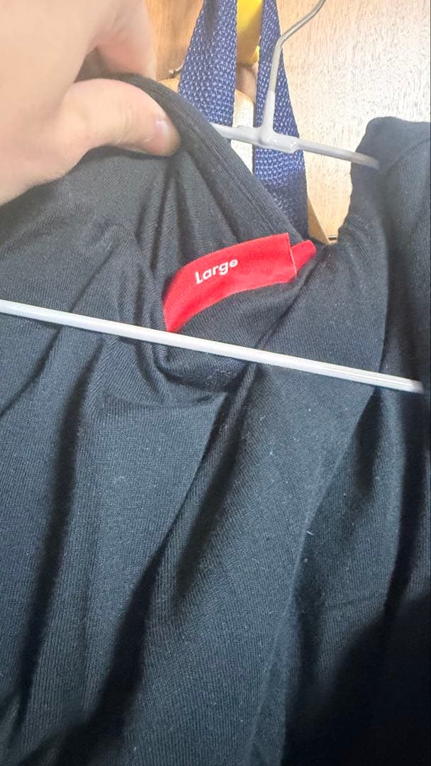 Supreme ブラック パーカー Lサイズ