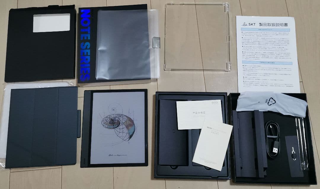 ONYX BOOX Note Air4 C カラータブレット本体 純正ケース付き