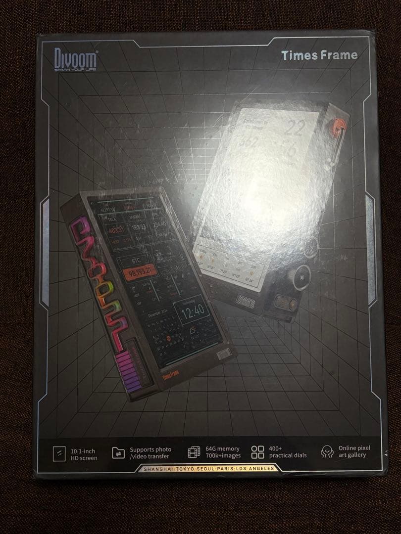 Sぼん Divoom Times Frame ブラック