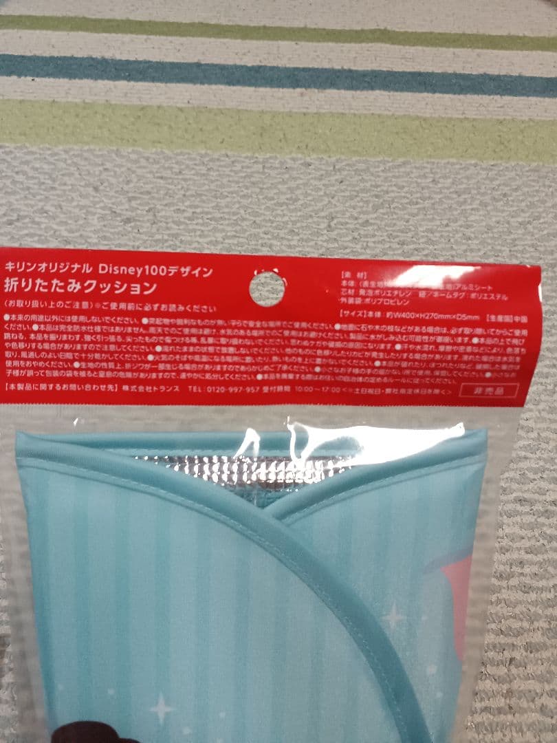 Disneyディズニー100　ブランケット　クッション　ファイル　バッグ巾着袋