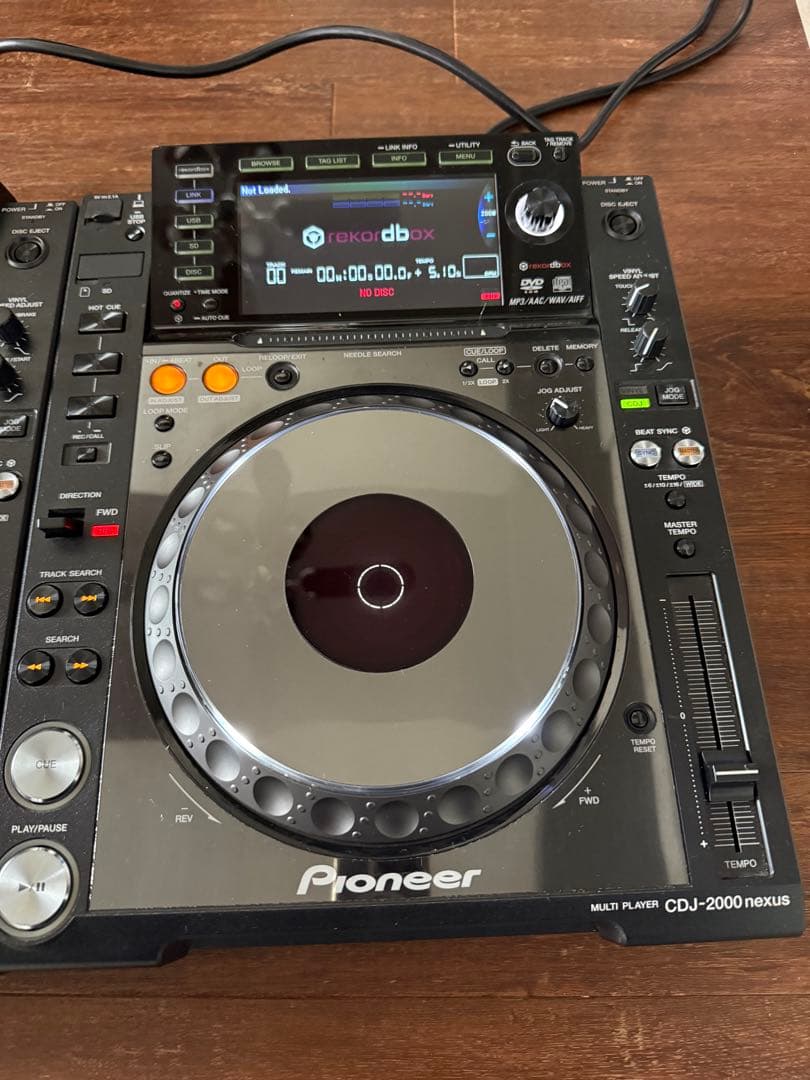Pioneer CDJ-2000 nexus デッキセーバー付き　2台セット