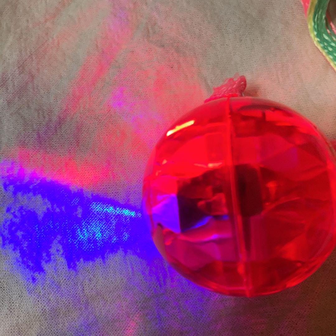 ディズニー　まんまる光るペンダント　新品未使用　カーズ　ライトニングマックイーン