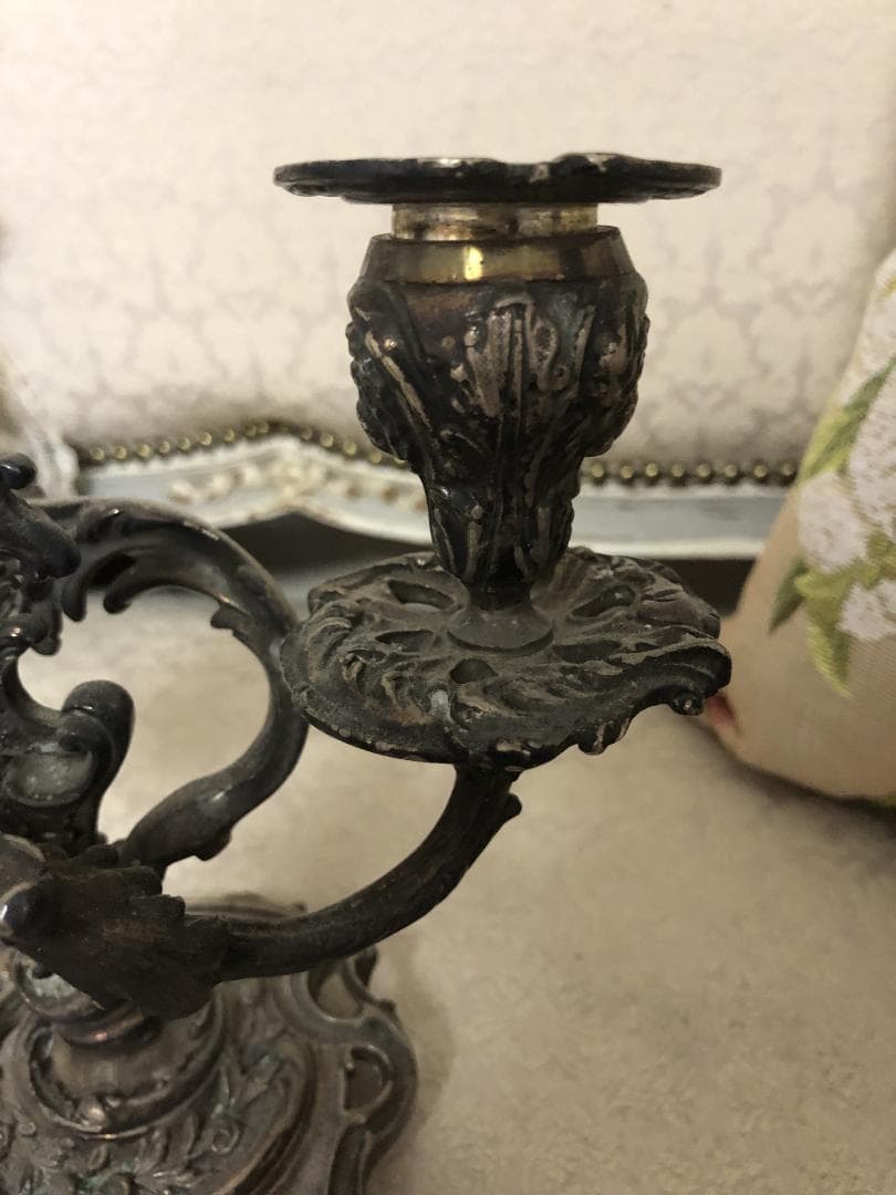 フランスアンティーク キャンドルスタンド