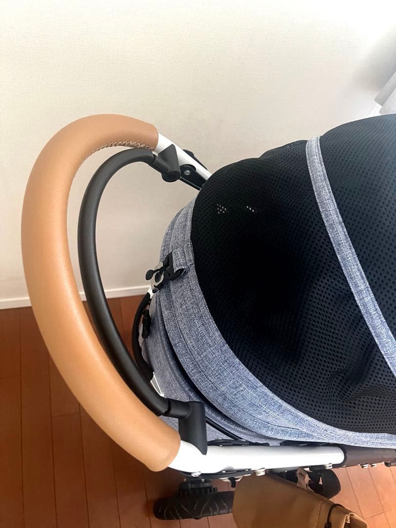 美品　直接お渡し可能　エアバギー　ドーム3 ラージ　メランジデニム