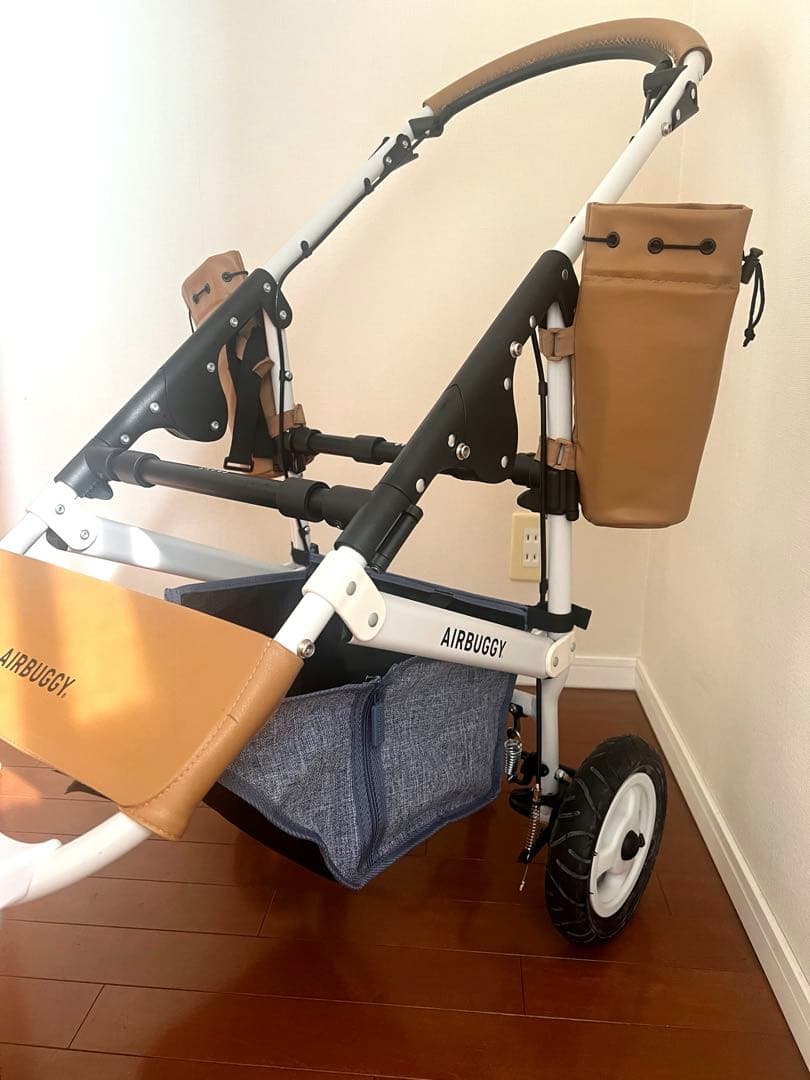 美品　直接お渡し可能　エアバギー　ドーム3 ラージ　メランジデニム