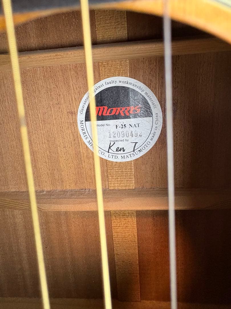 Morris M-66 アコースティックギター