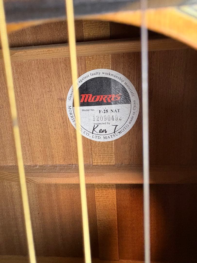 Morris M-66 アコースティックギター