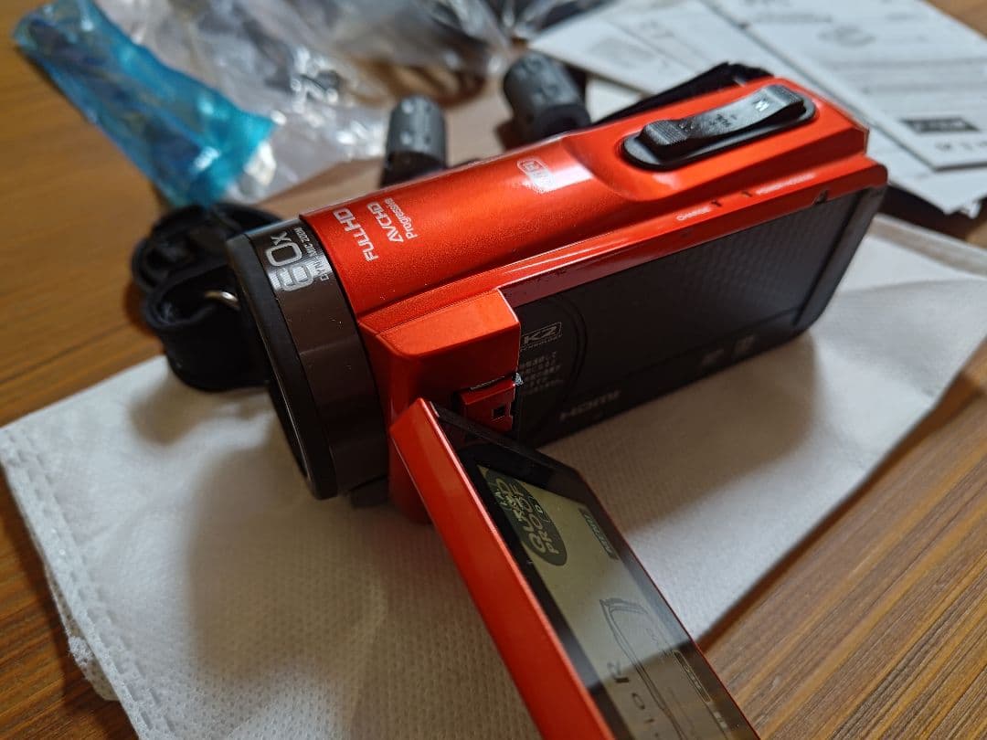 JVC ハイビジョンメモリームービー Everio R GZ-RX690-D