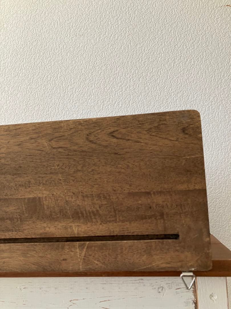 木製壁掛け棚 ガラス扉付き