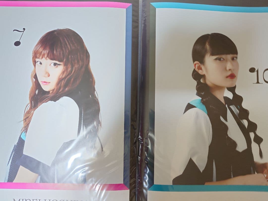 ポスター　私立恵比寿中学　Playlist　MUSIC　イヤフォンライオット