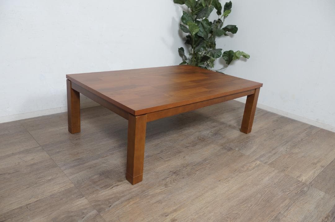 タリス　リビングコタツ　家具調　センターテーブル　105ｃｍ　アカシア集合材