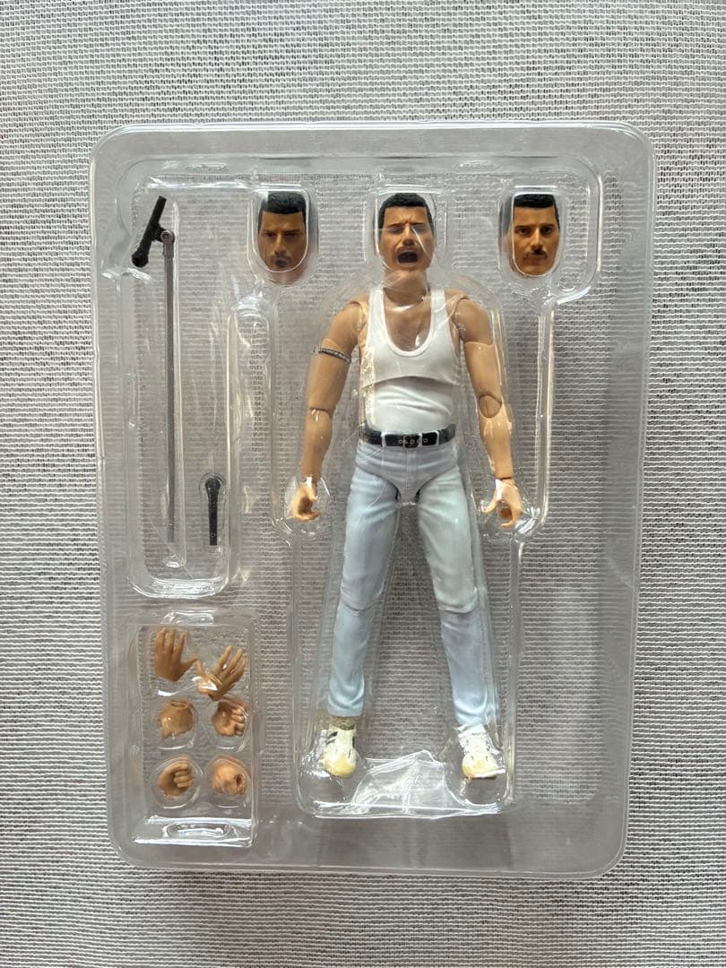 し*お様 【中古】S.H.Figuarts フレディ・マーキュリー ライヴ・エイ