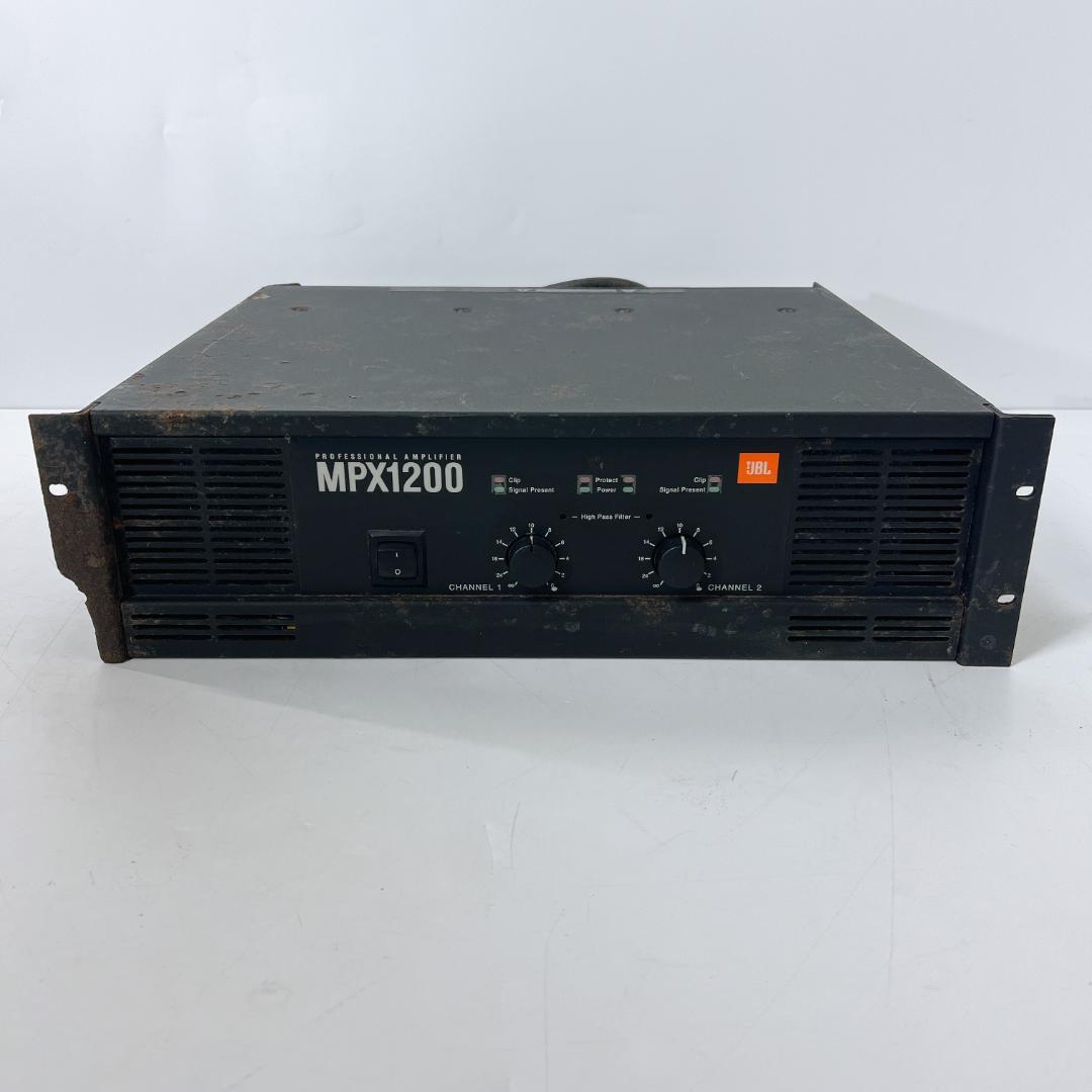 JBL MPX1200 ジェービーエル ステレオパワーアンプ AMPLIFIER