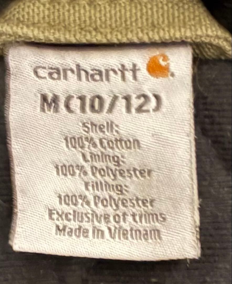 Carhartt アクティブジャケットM (10/12) カーキ