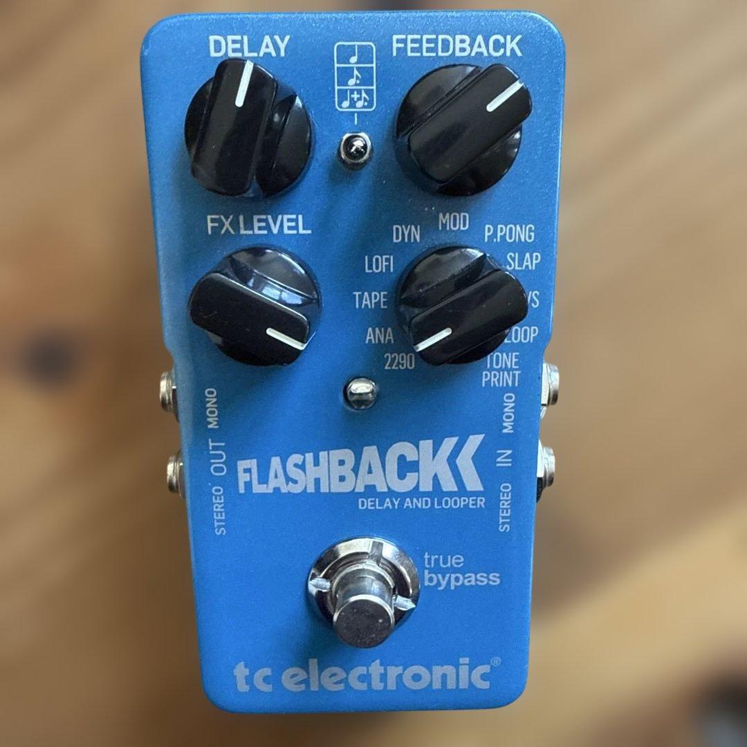 ギター tc electronic FLASHBACK Delay and Looper