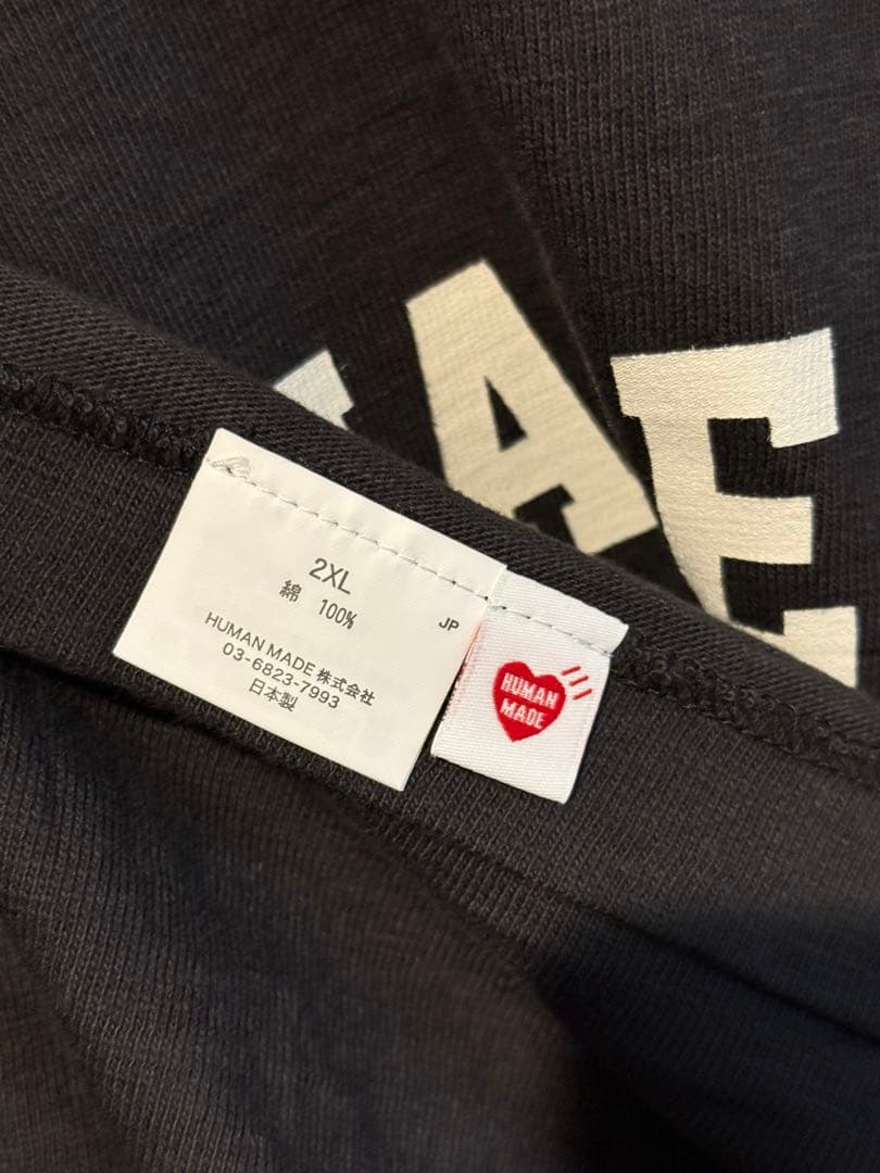 トップス HUMAN MADE CLASSIC T-SHIRT BLACK 2XL