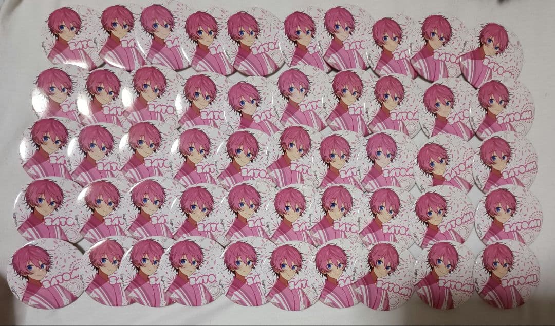 すとぷり　さとみ　缶バッチ　2022　summer 等身　浴衣