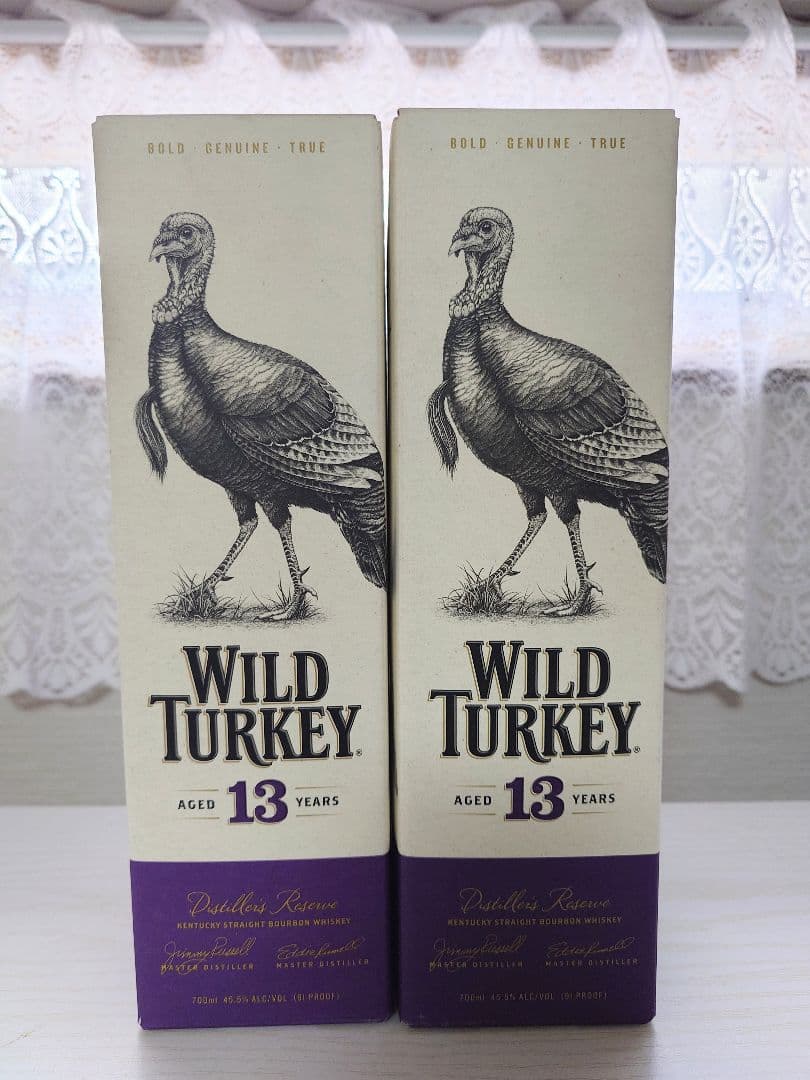 ワイルドターキー 13年 2本 WILD TURKEY 新品