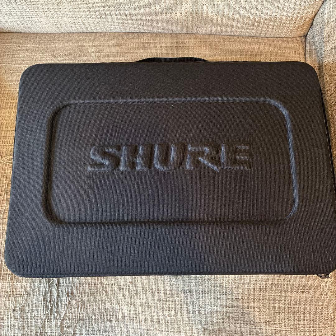 シュア受信機とアダプター　BLX4