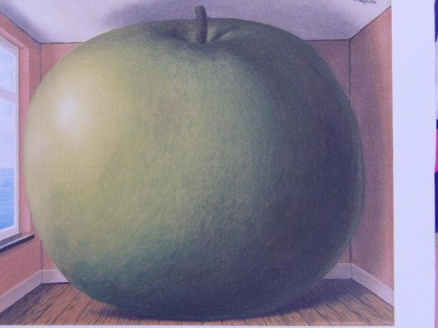 ルネ・マグリット、レディ・メイドの花束、希少な画集より