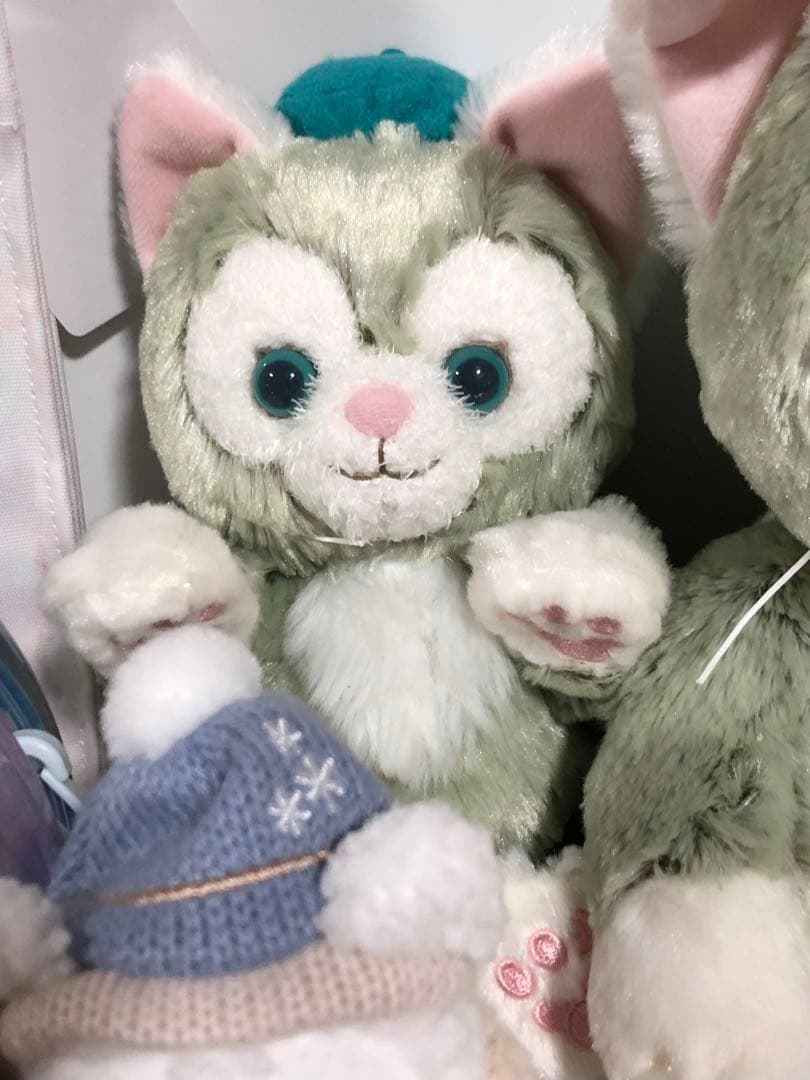 新品　ディズニー　ダッフィー　ジェラトーニ　ぬいぐるみ　FS バッグ　ぬいば