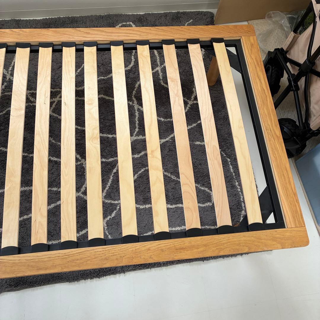 無印 木製ベッドフレーム