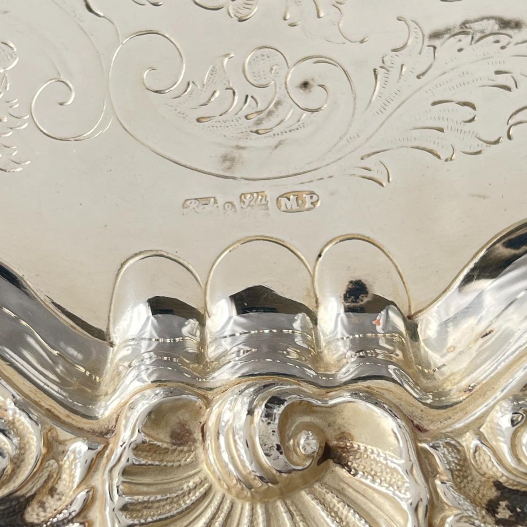 【英国】チッペンデール ギャラリートレー / ドリンクトレー 31.5cm