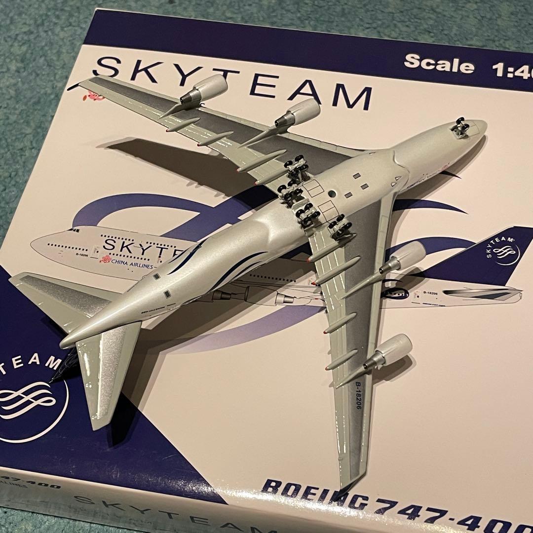 CHINA AIRLINES 747-400 チャイナエアライン SKYTEAM