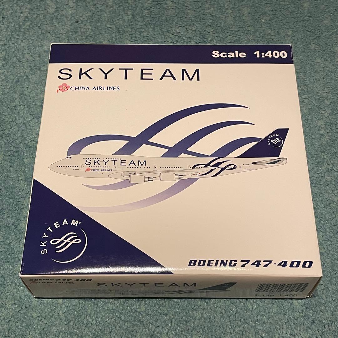 CHINA AIRLINES 747-400 チャイナエアライン SKYTEAM