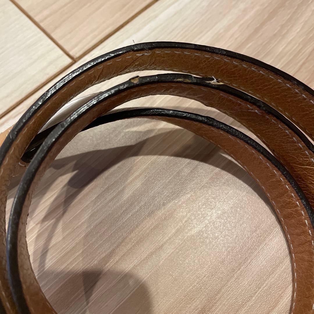 まいママ　COACH ネイビー ショルダーバッグ