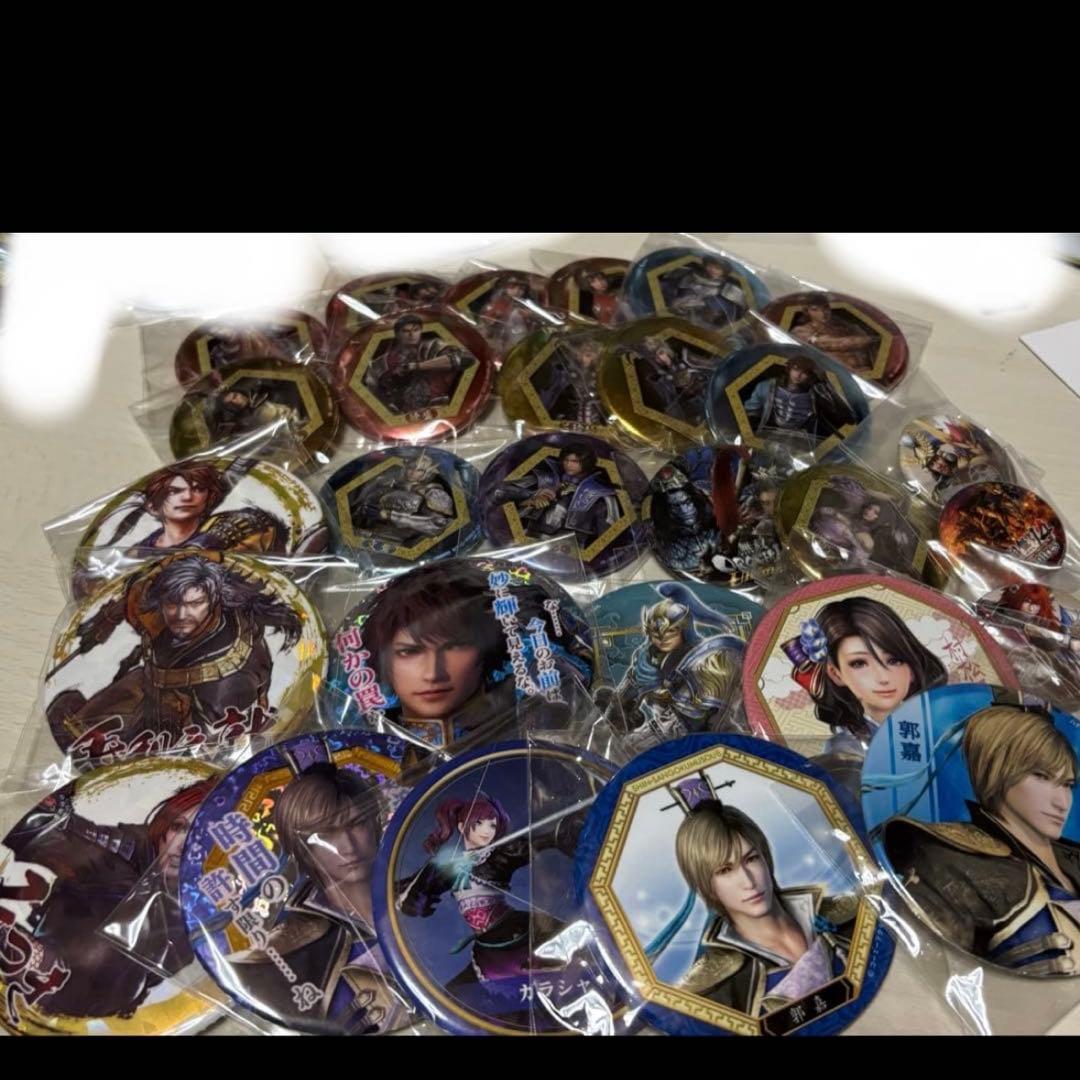 真・三國無双　缶バッジ