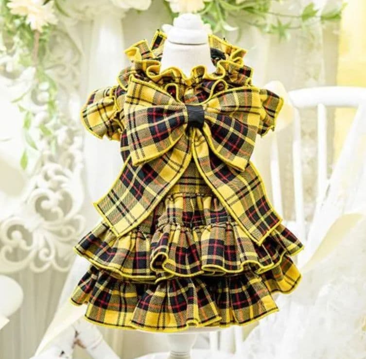 新作　ルルドール　ワンピース　バレッタ付