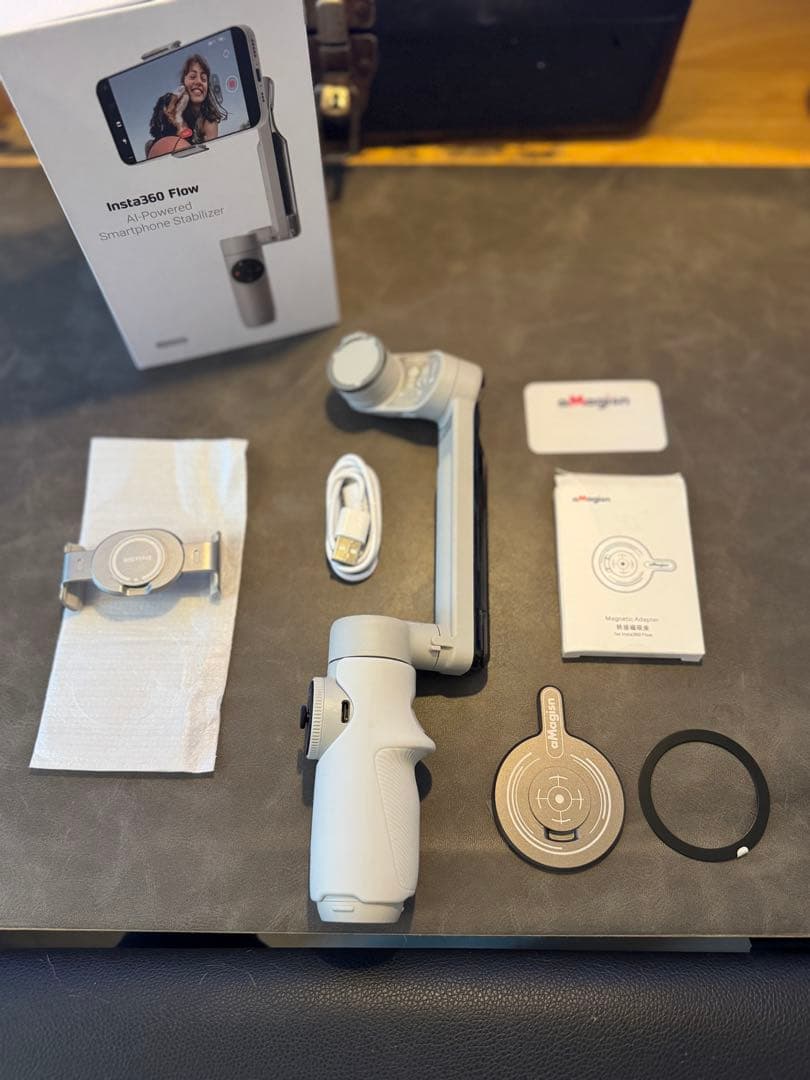 【値下げ】Instax360 Flow スタビライザー と磁気アダプタのセット