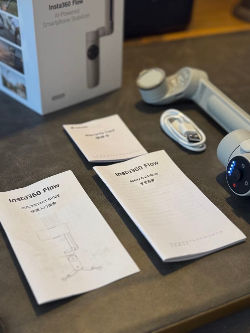 【値下げ】Instax360 Flow スタビライザー と磁気アダプタのセット