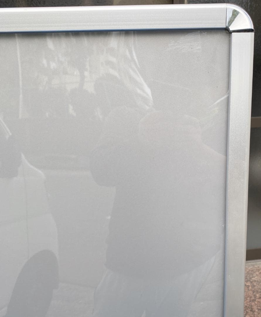 看板 スタンド看板　両面シルバー 店舗・業者・事業主様向け