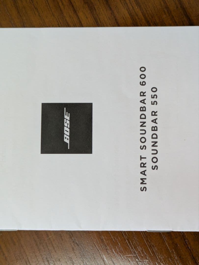 Bose Smart Soundbar 600 ブラック 439269リモコン付