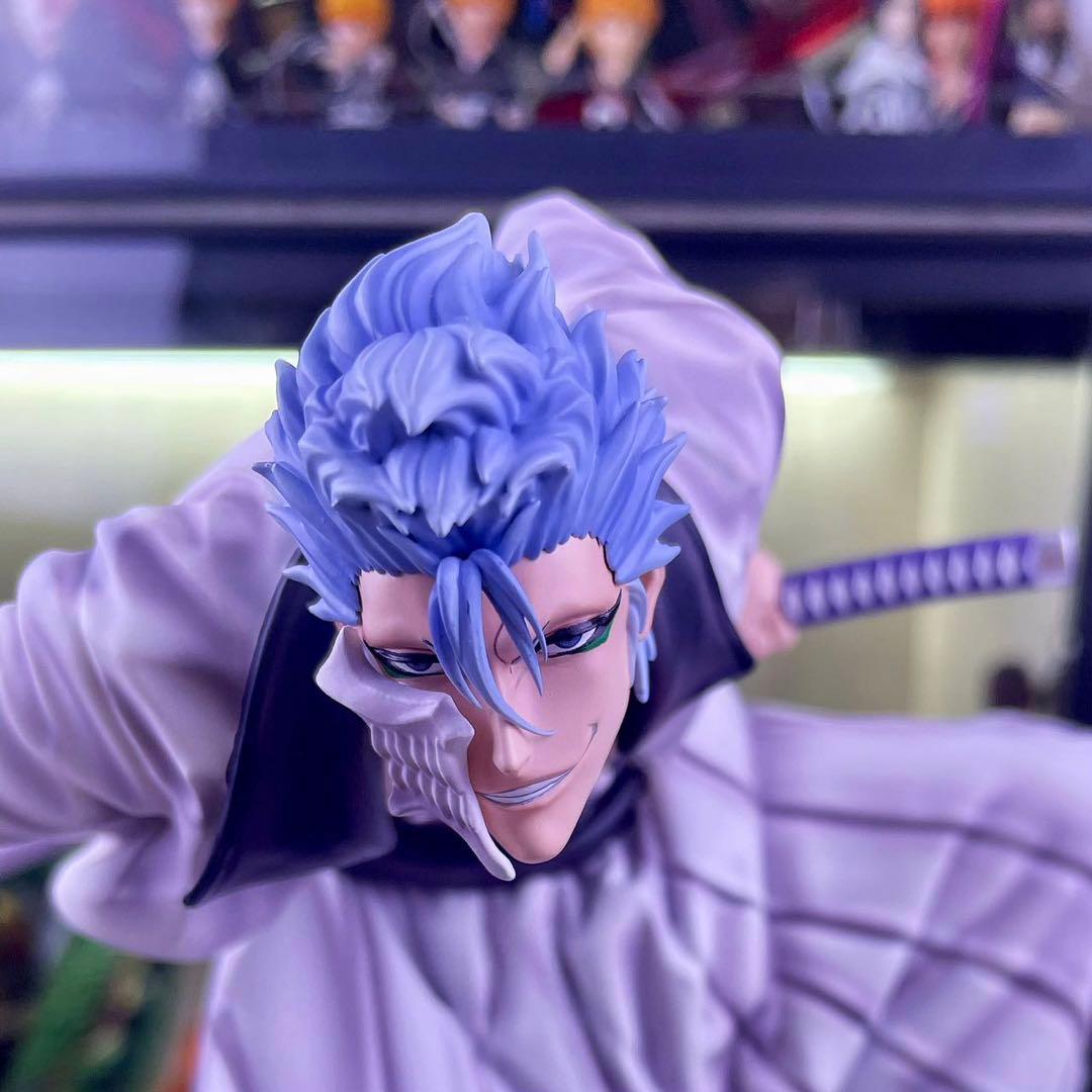 BLEACH 黒衣少年図 グリムジョー ガレージキット スタチュー①②