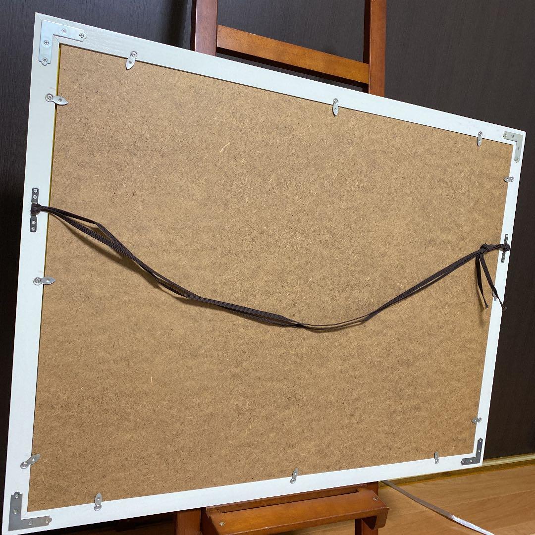 本間武雄作品　　潮風Ⅱ シルクスクリーン　版画