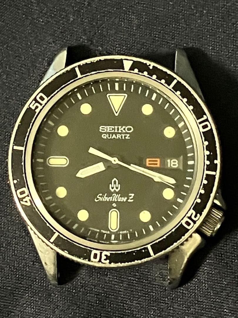 SEIKO silver wave 稼働品　訳ありジャンク