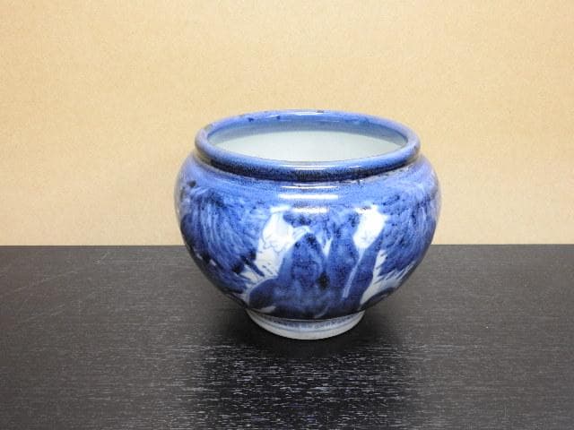 伊万里　染付　壺　MA323