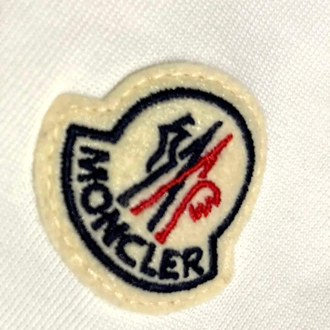 も*ん様 【MONCLER・定番】ワッペン Tシャツ ホワイト 正規品 サイズX
