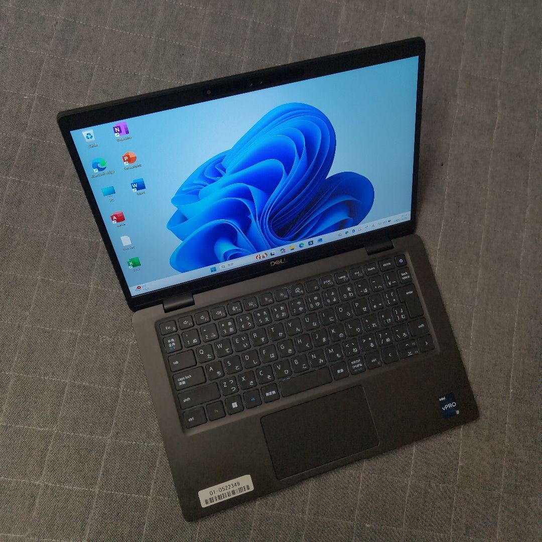 タッチ 美品 DELL 驚速 12世代 i7 16GB 1TB 軽量薄型 9