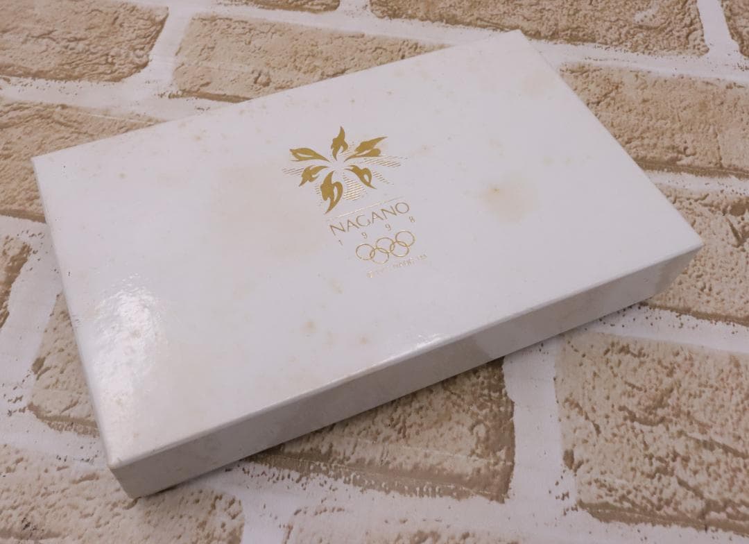 ◇長野オリンピック 公式記念メダル 純銀 ブロンズ 箱付き